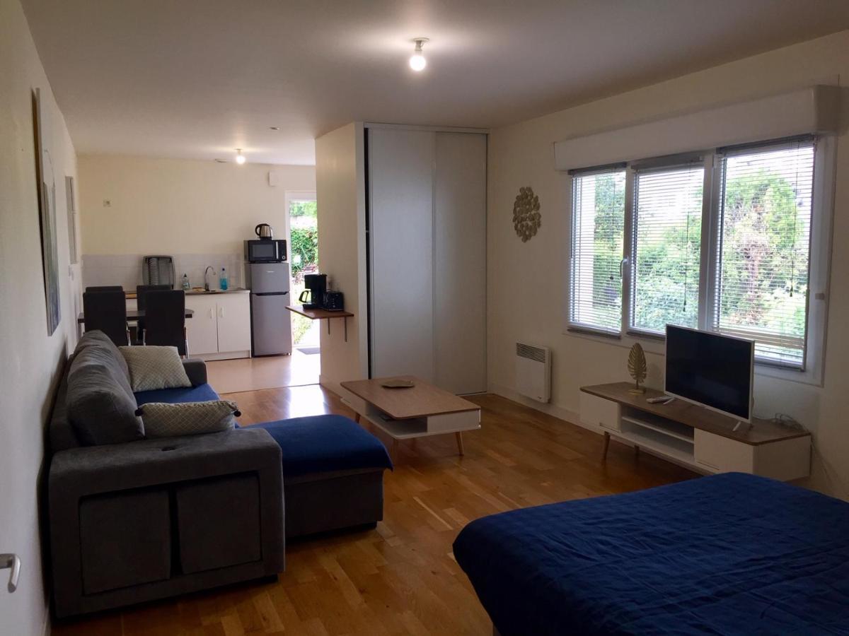 Ferienwohnung T1 Bis Proche Du Centre Avec Terrasse Saint-Brieuc Exterior foto